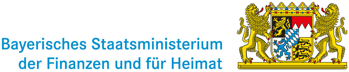 Logo Bayerisches Staatsministerium der Finanzen und für Heimat